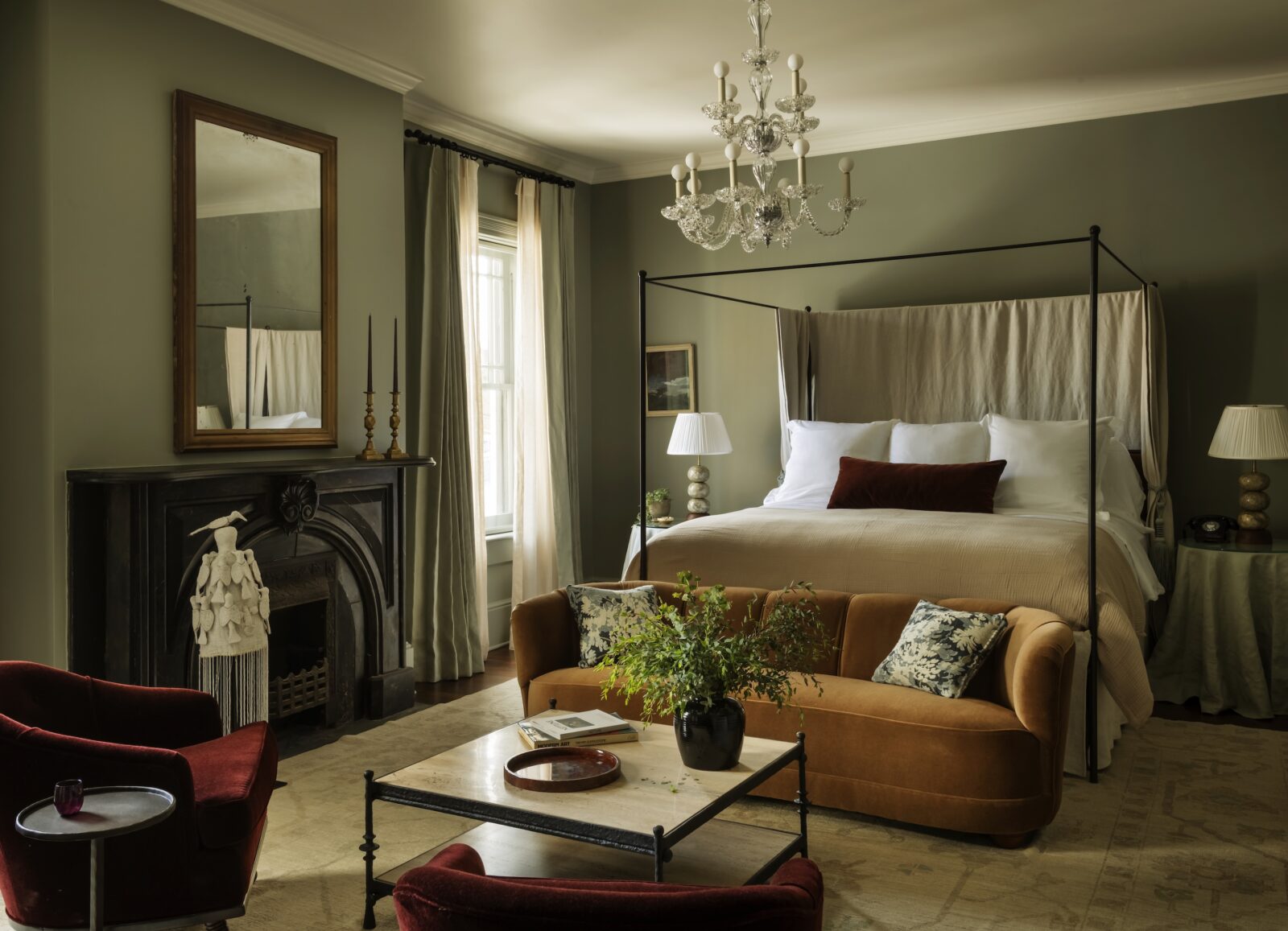 guest room at the Douglas