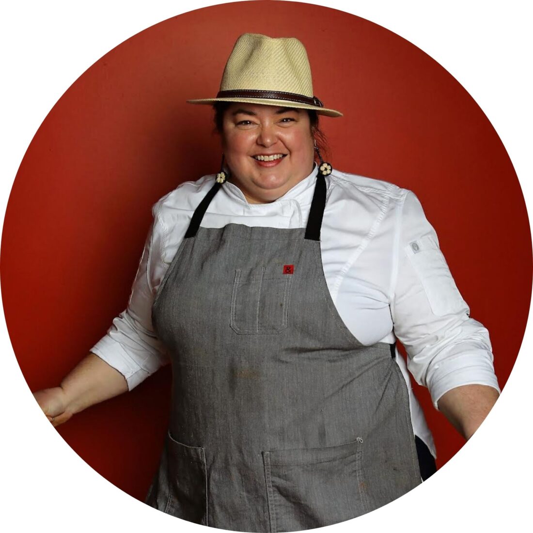 A portrait of a woman