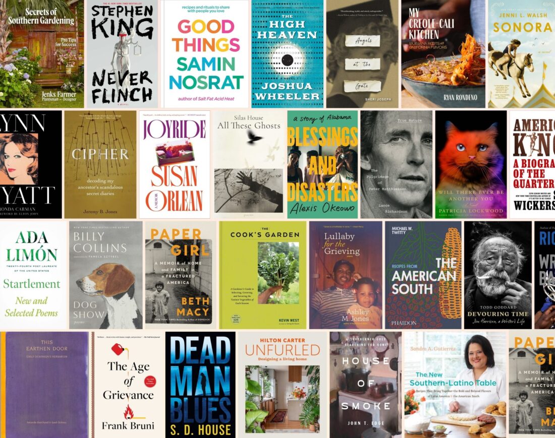 A collage of book covers