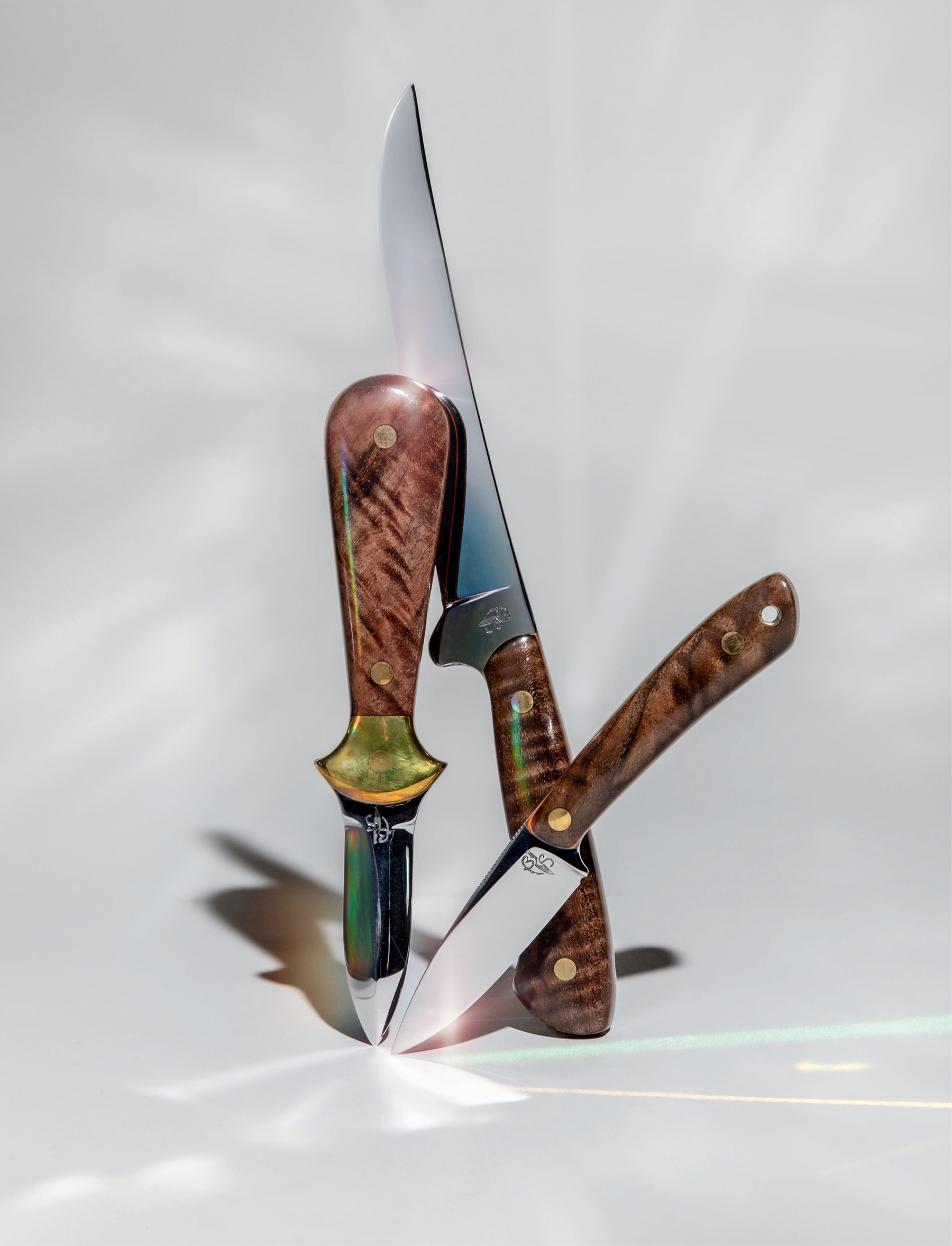 A group of three knives