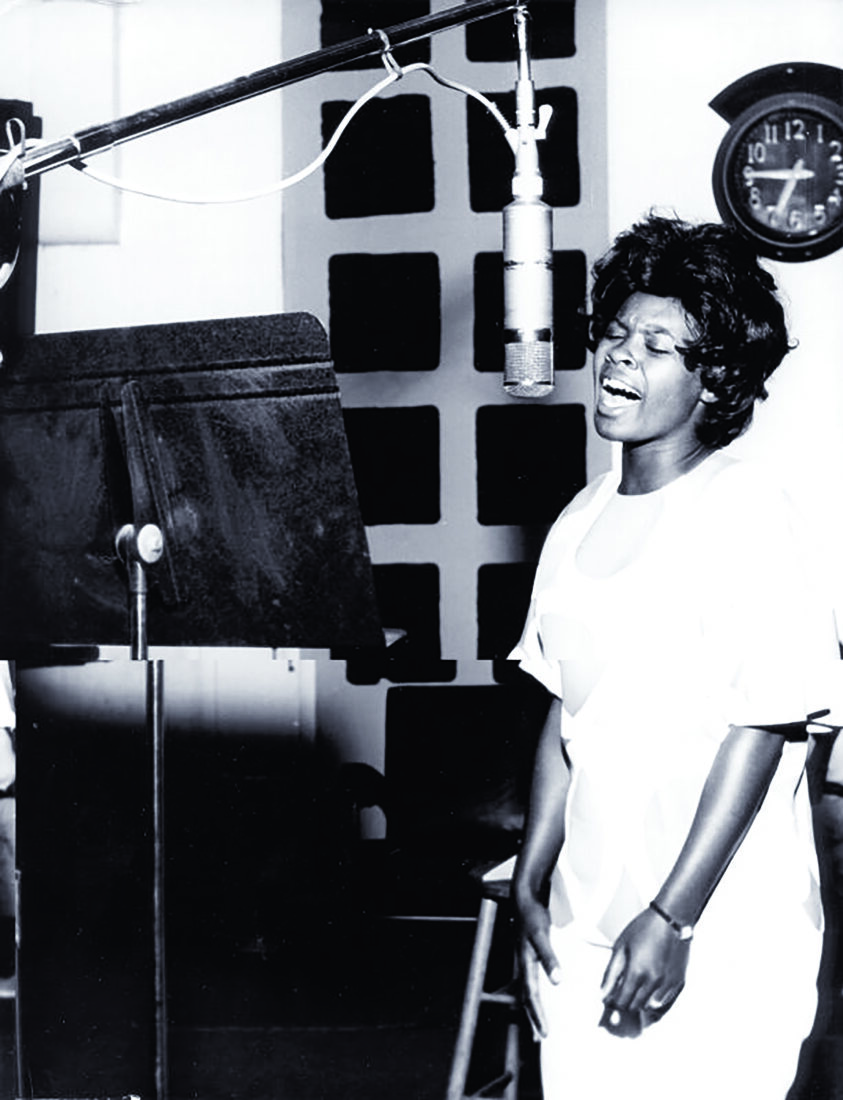 Irma Thomas recording