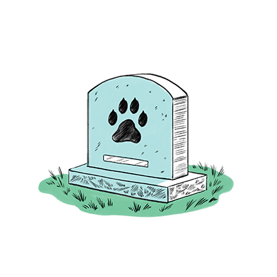 Your dog just died